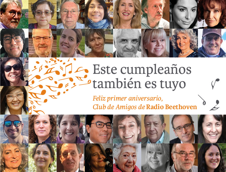 El Club de Amigos de Radio Beethoven cumple un año apoyando a la 97.7