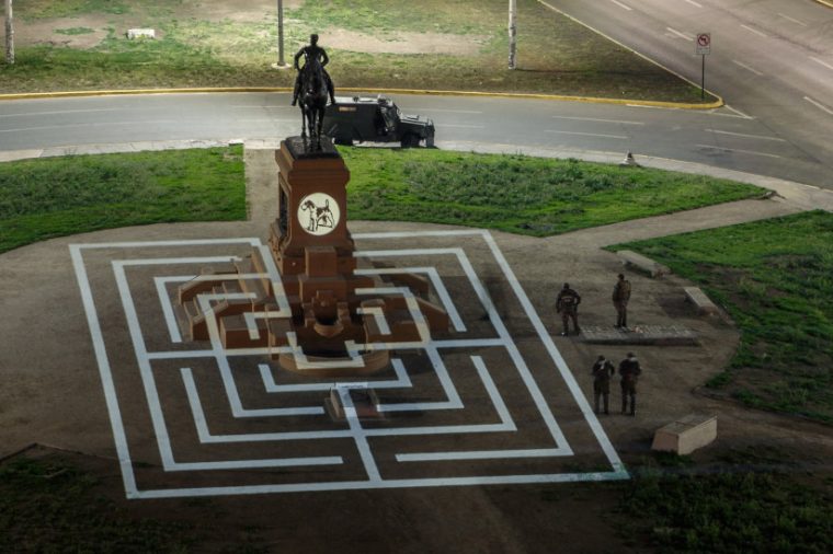 Laberinto. Foto: Luis Bahamondes.