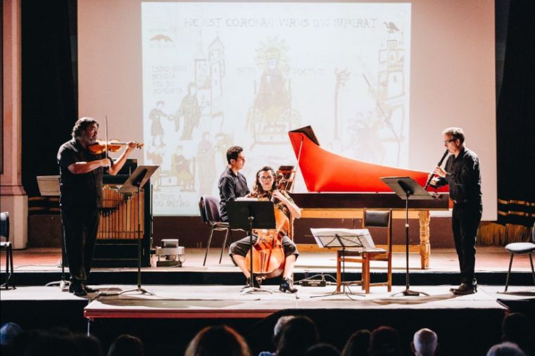 Syntagma Musicum Usach en el Teatro Aula Magna. Foto: Gary Go.