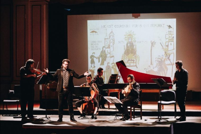 Syntagma Musicum Usach en el Teatro Aula Magna. Foto: Gary Go.