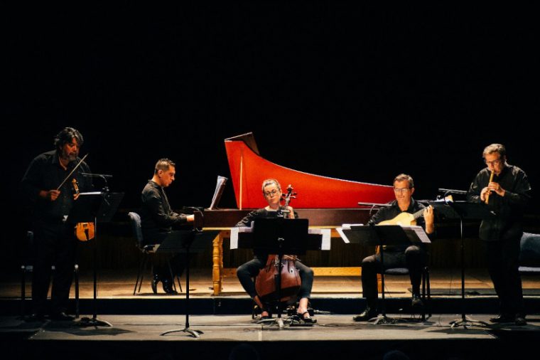 Syntagma Musicum Usach en el Teatro Aula Magna Foto: Pablo Selman.