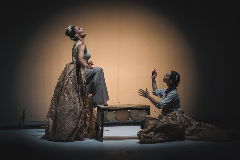 La obra es realizada e interpretada por dos hermanas chilenas: Florencia Oz e Isidora O'Ryan.