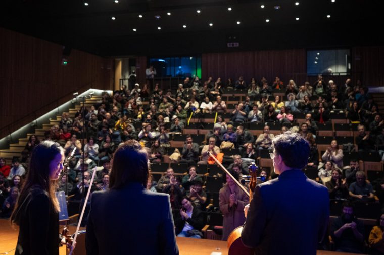 Concierto de la Temporada de Cámara 2024 del Instituto de Música UC. Foto: Música UC.