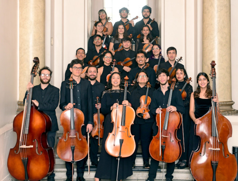 María Elena Simian y Edith Fischer: emoción y admiración por la Orquesta de Cámara del Teatro Municipal