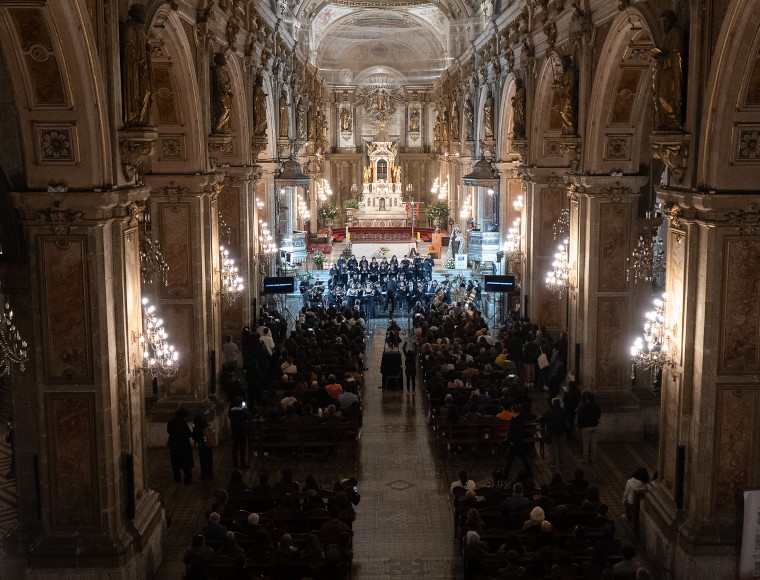 Un nuevo hito de Bach Santiago en su debut en la Catedral: alcanza las 150 cantatas