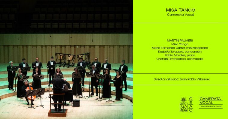 Concurso: Concierto Camerata Vocal Universidad de Chile • Misa Tango