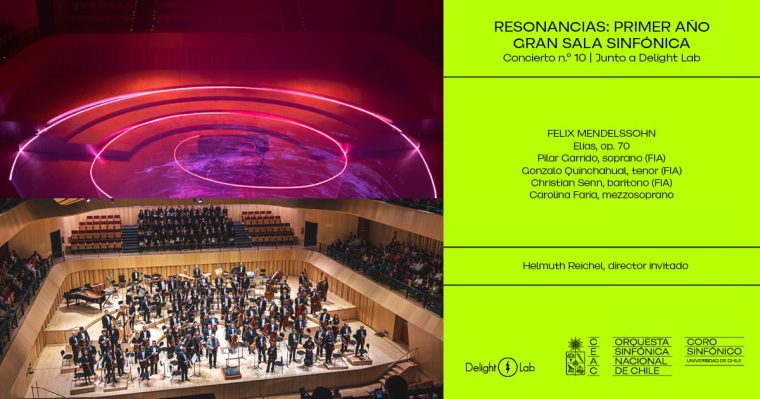 Concurso: Participe por una entrada doble para este viernes 10 de julio para el Concierto N° 10 • Resonancias: Primer año Gran Sala Sinfónica